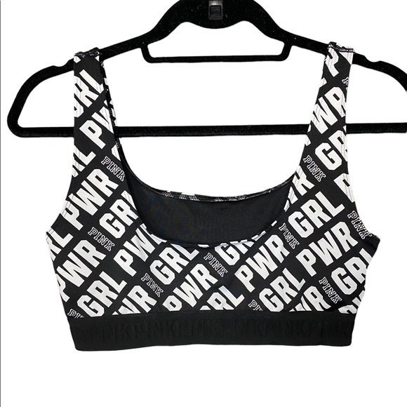 ⭐️ Victoria’s Secret Pink Lightly Lined Sports Bra Size medium - Picture 3 of 5